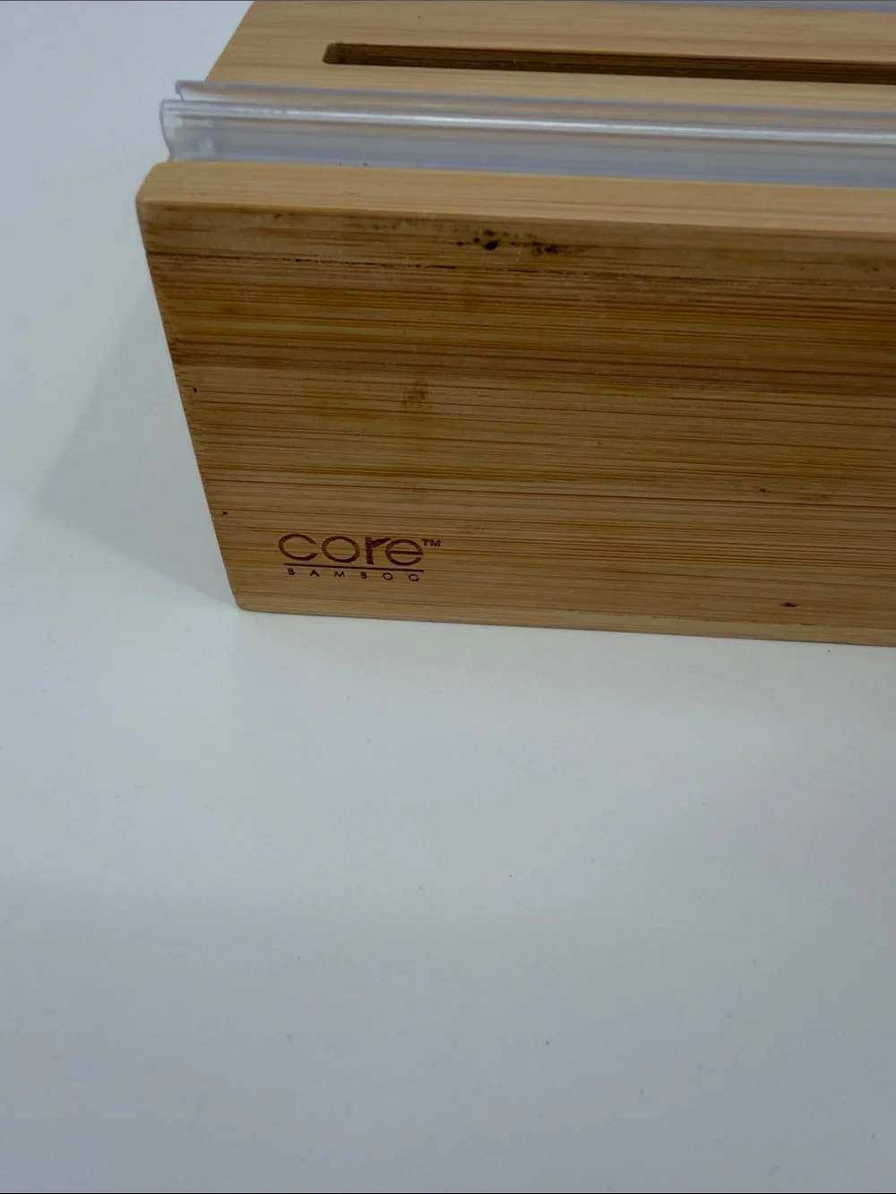 Core Bamboo Kitchen Wrap Dispenser - Natural